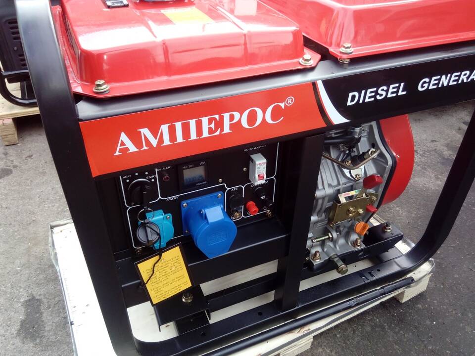 Дизельный генератор АМПЕРОС LDG 11000E-3