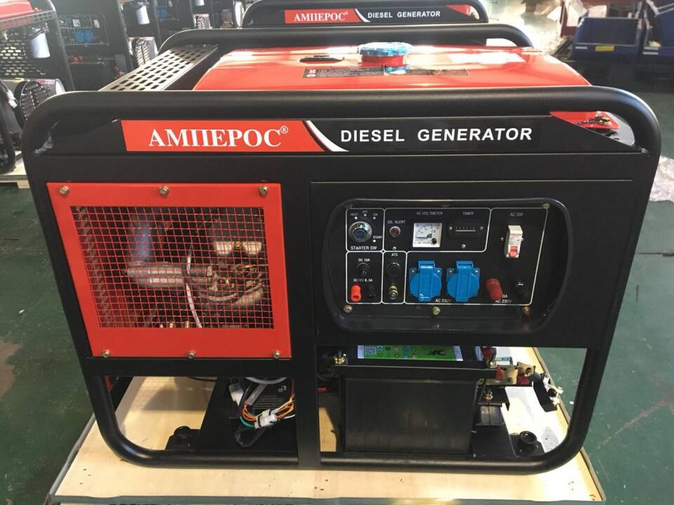 Дизельный генератор АМПЕРОС LDG 16500E с АВР