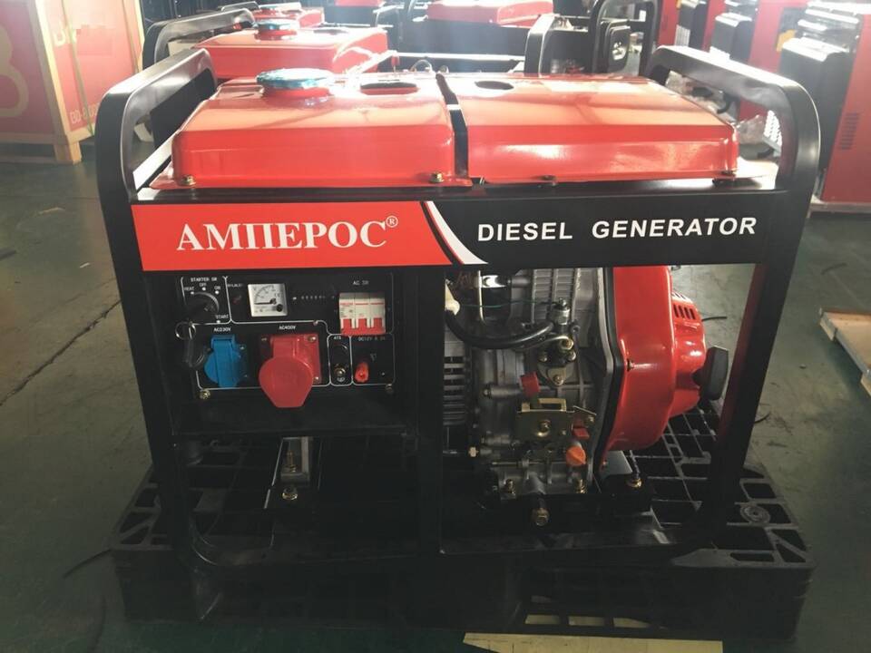 Дизельный генератор АМПЕРОС LDG 8500CLE-3 с АВР
