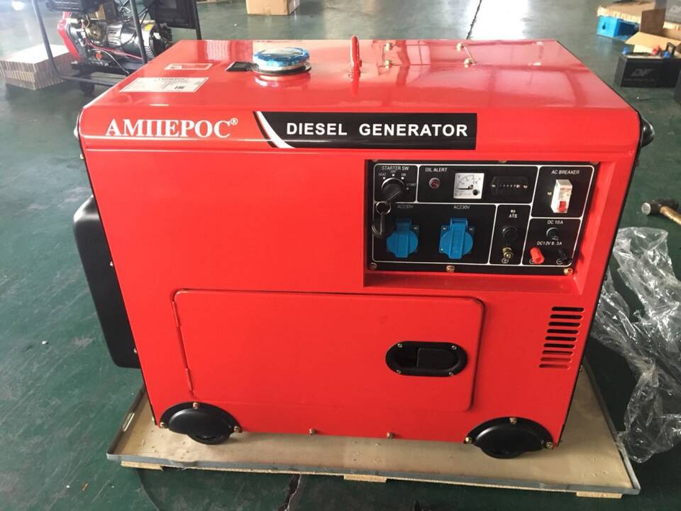 Дизельный генератор АМПЕРОС LDG 8500S-3