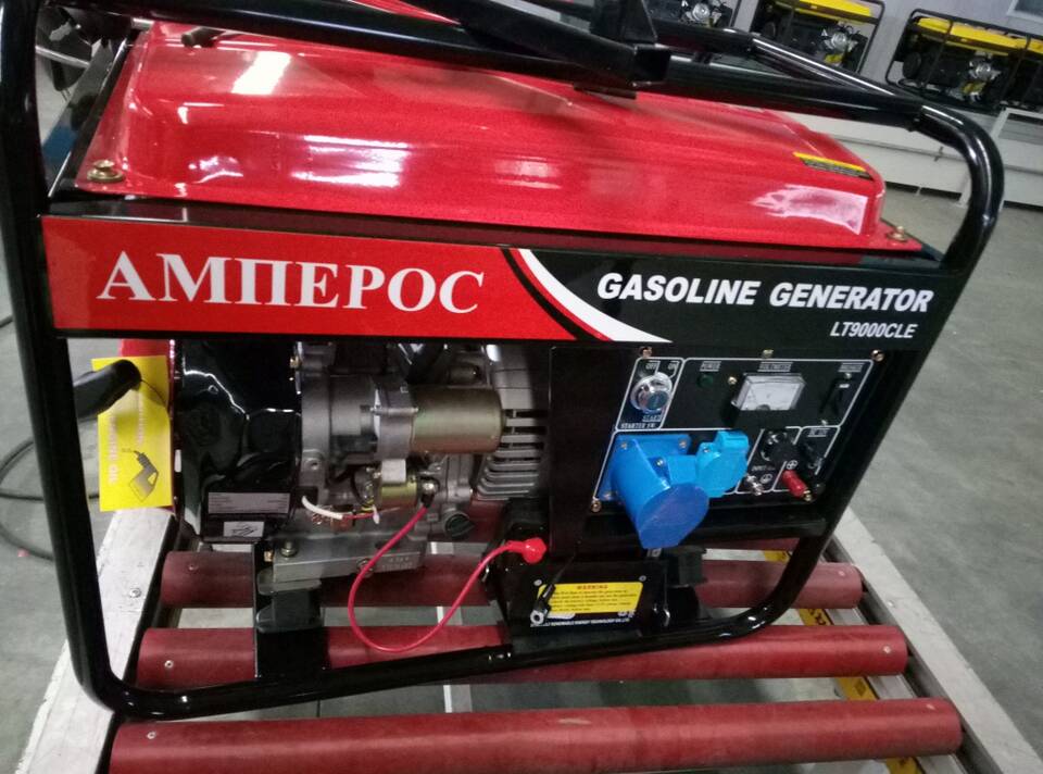 Бензиновый генератор АМПЕРОС LT 9000CLE С АВР