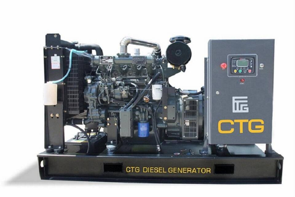 Дизельный генератор CTG AD-150RE С АВР