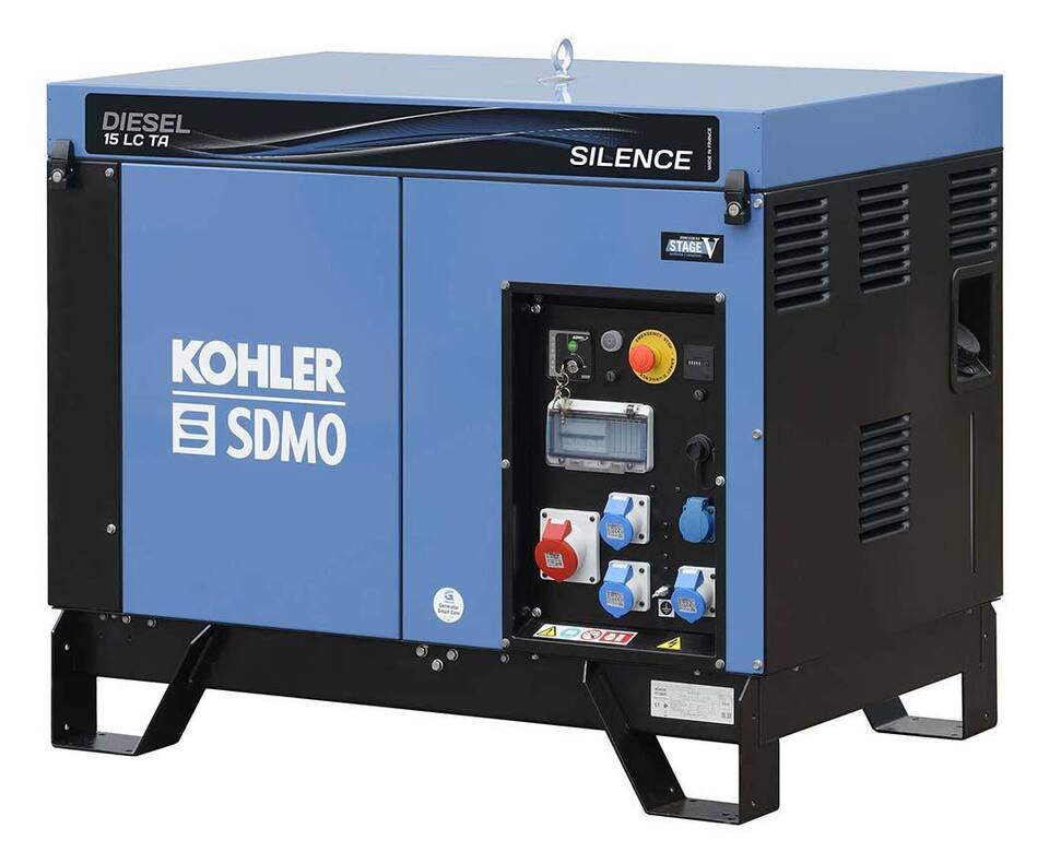 Дизельный генератор KOHLER-SDMO DIESEL 15 LC TA SILENCE