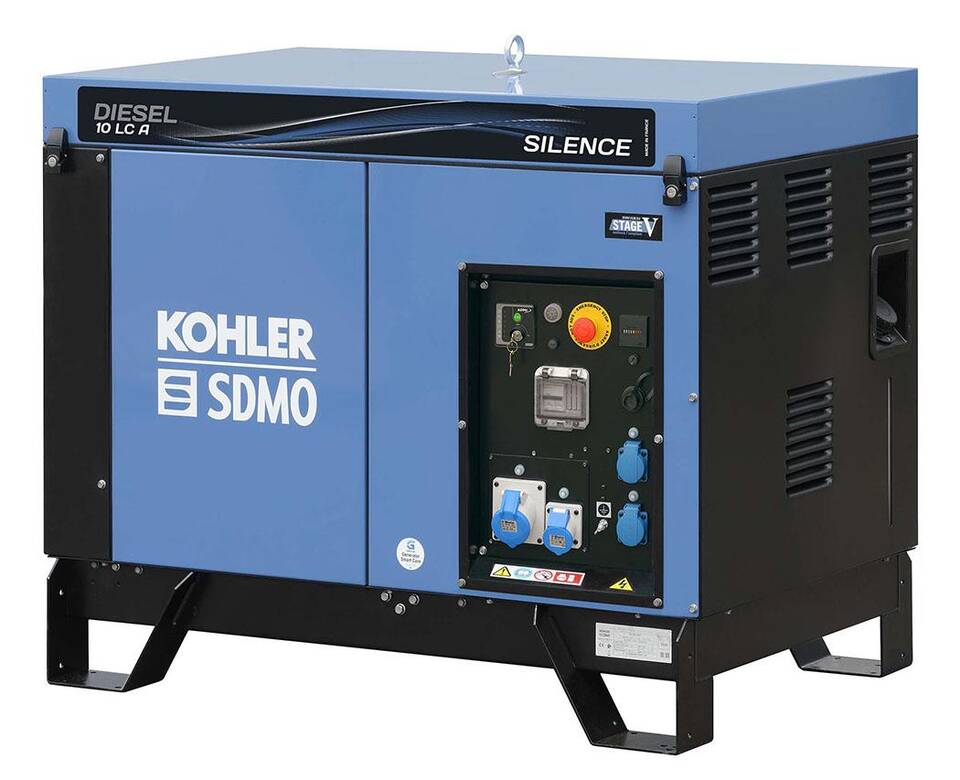 Дизельный генератор KOHLER-SDMO Diesel 10 LC A SILENCE
