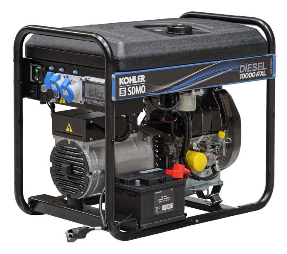 Дизельный генератор KOHLER-SDMO DIESEL 10000 A XL STAND BY (EXPORT)
