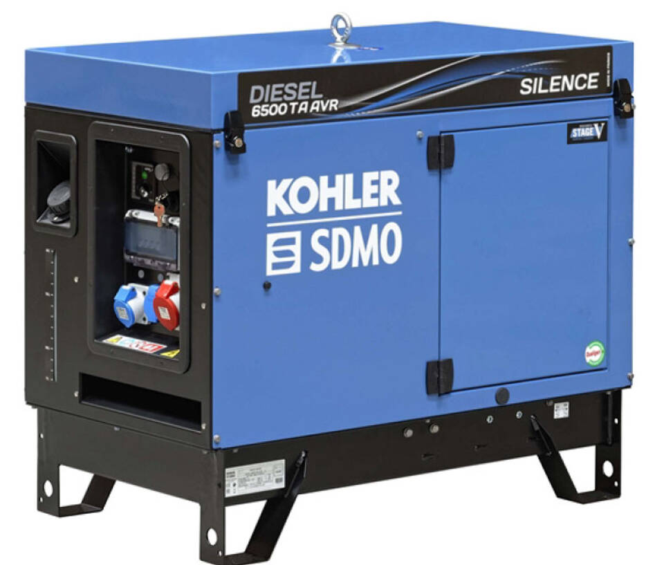 Дизельный генератор KOHLER-SDMO DIESEL 6500 TA SILENCE AVR C5