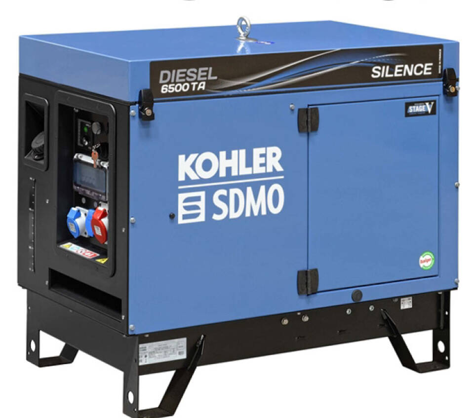 Дизельный генератор KOHLER-SDMO DIESEL 6500 TA SILENCE C5