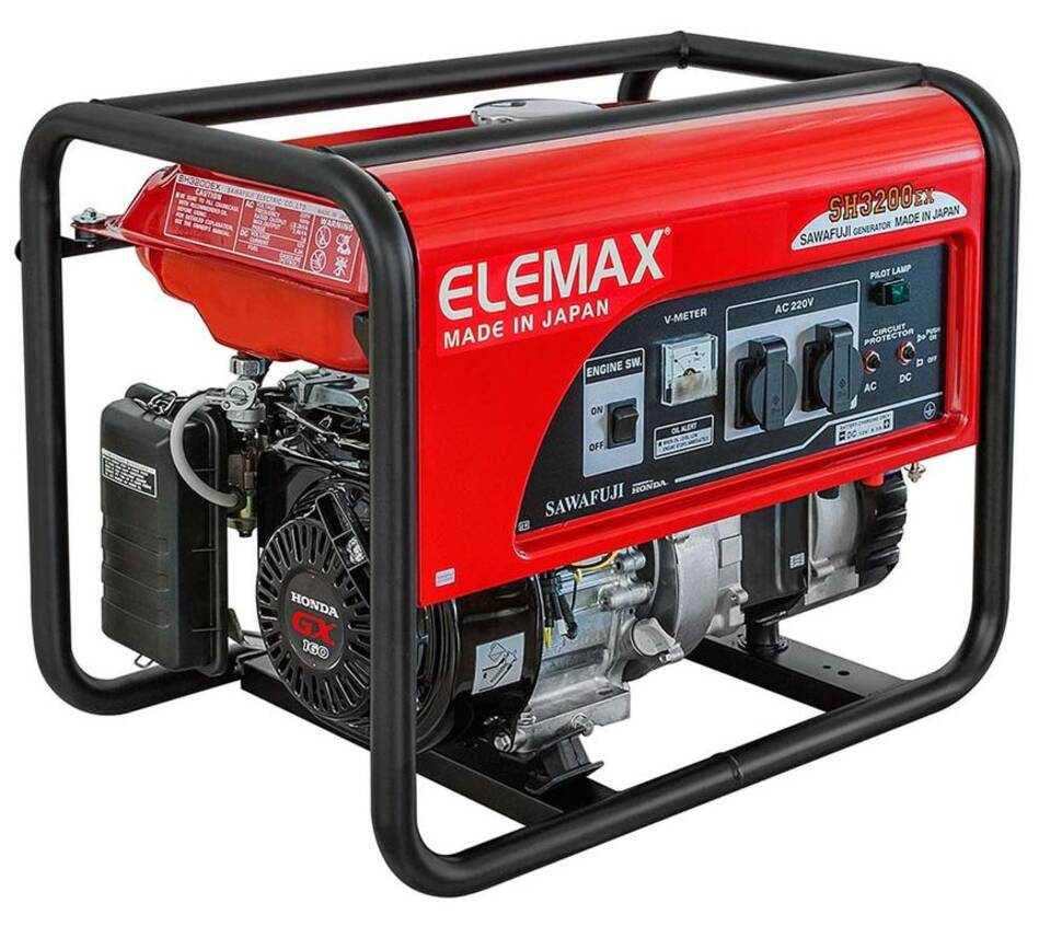 Бензиновый генератор Elemax SH 3200 EX-R