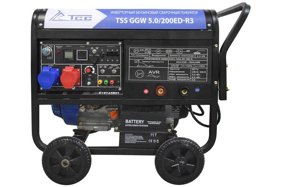 Сварочный генератор TSS GGW 5.0/200ED-R3